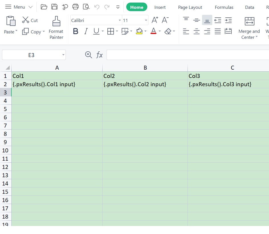 Upload an Excel file, Parse it and Display the Content.