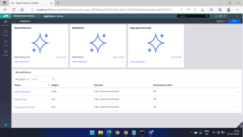 Pega Process AI - Pega - Proof of Concept